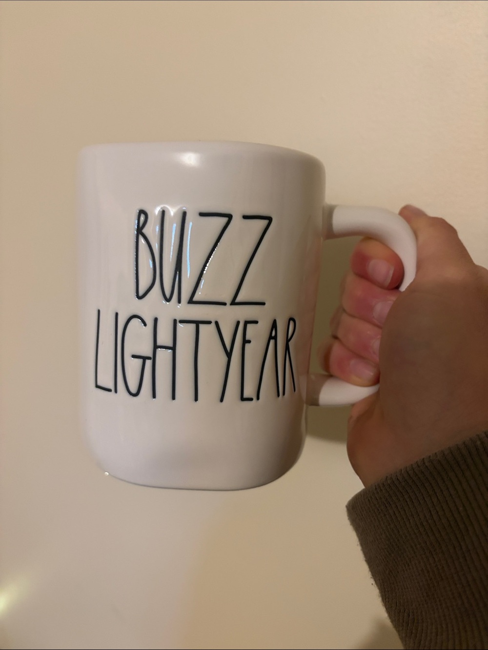 Buzz Lightyear White Ceramic Coffee Mug